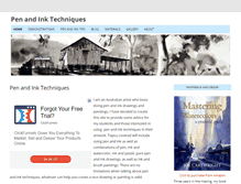 Tablet Screenshot of penandinktechniques.com